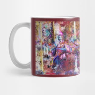 Carousel Horse Expressionist Painting Mug